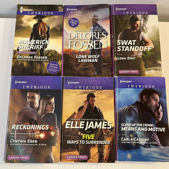 Lot of 20 Paperback "Harlequin Intrigue" Romance Novels - Good condition! - Picture 7 of 7